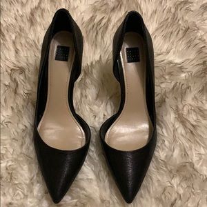 White household black market black high heels.